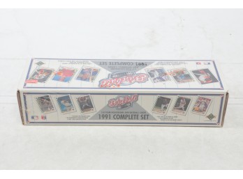 1991 Upper Deck Factory Sealed Baseball Set Loaded W/ Rookies & Stars.