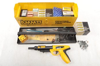 AMMO Powder Actuated Tool Model KS In Metal Storage/Carry Case