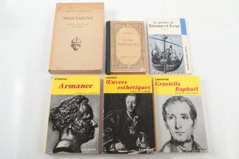 Vintage French Scholarly Book Lot