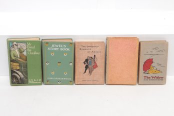 Collection Of Early 20th Century Children's Books, 5 Volumes.