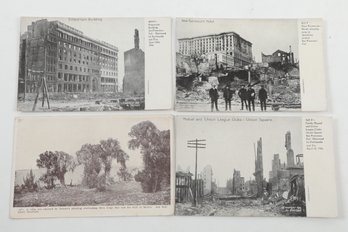 Post Cards 1906  San Francisco Earthquake  Photo's  By Hudson