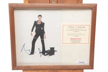 Signed Angelina Jolie 8x10 Photo W/COA From Autograph Czar