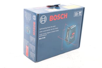 New: Bosch Self Leveling Three-Line Laser