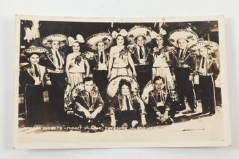 RPPC  1939 Singers Midget Village Treasure Island