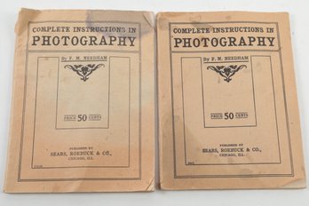 Sears Roebuck 1906  Photography  Instructions Booklet Illustrations