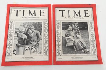 Time Magazine Aug. 15, 1932 MARX BROTHERS Cover With Original Mailer