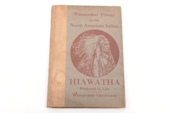 Curtis Indian Photographs Hiawatha Wanamaker Primer Vanishing Race