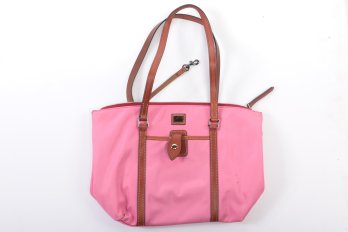 Dooney & Bourke Wayfarer Zip Tote In Pink