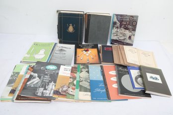 Large Lot Of Assorted Meriden Silver-Plate Reference Books