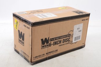 New: WEN 4' X 36' Belt Sander With 6-Inch Disc (Model 6502T)