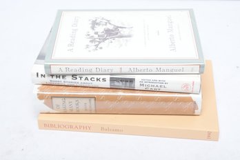 Book History & Librarianship: Manguel, Balsamo, Cart Includes Scholarly Bibliography  HC DJ Books