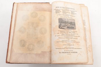 1842 Illustrated History Hartford Imprint Americana