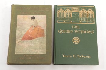 Early 29th C Illustrated Childrens Books Including  WATER BABIES