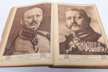 World History & The War Of The Nations 1914-1919 Portfolio In Rotogravure Etchings Illustrated