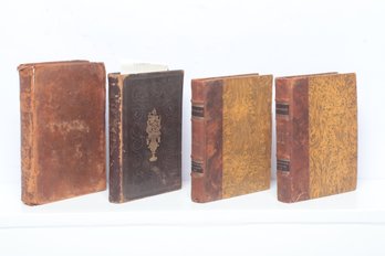 MIXED ANTIQUARIAN BOOKS Including Leather Bindings THE TOKEN Boston 1838 FREDERICK THE GREAT 1806
