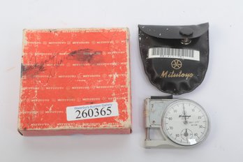MITUTOYO Pocket Thickness Gauge .001'-400' NO: 7308