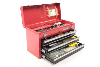 Craftsman Tool Box Full Of Assorted Tools