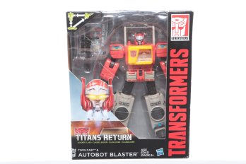 Transformers Titans Return Twincast And Autobot Blaster Factory Sealed