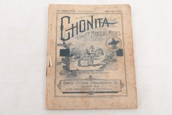 1890s WESTERN PULP FICTION Chonita: A Story Of The Mexican Mines