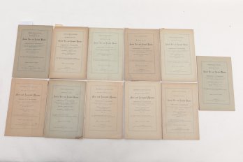Free And Accepted Masons 10 Pamphlets 1896 To 1907 Illustrated