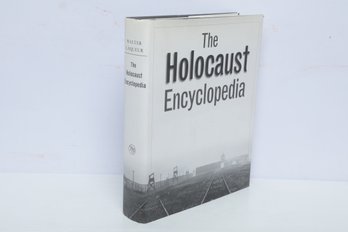 The Holocaust Encyclopedia Walter Laqueur HC DJ Yale University Press Illustrated Scholarly