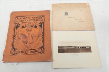 Circa 1908 Hartford Bridge Collectible Ephemera