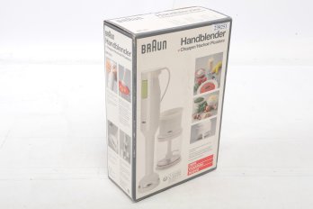 Never Used Braun Handblender And Chopper