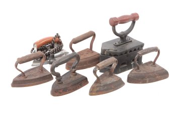 Assorted Antique Irons
