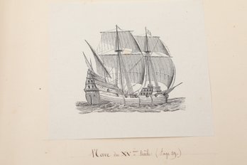 Unique 1855 Album Extrait Des Batailles De Terre Et De Mer, Le Contre Amiral Cte. Bout-Willaumez,