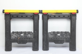 Pair Of Stanley Sawhorses
