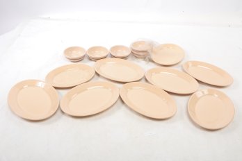 Sterling Vitrified And Laughlin China Dishes