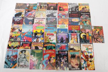 50pc Assorted Comic Book Lot Mystwood, The Ferret, Redfox, Etc.