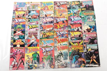 40pc Marvel Comics Wolverine, Xmen, Etc.