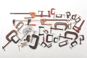 Lot Of Tool Vises And Grips