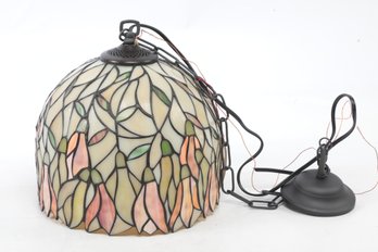 New: Italian Made Tiffany Style Ceiling Light Fixture Collezione Giotto (PE90129)