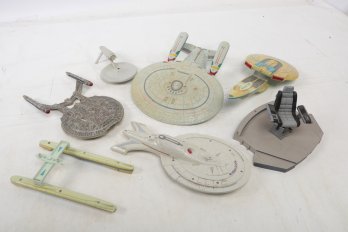 Star Trek Collectible Model Ships And Captains Chair