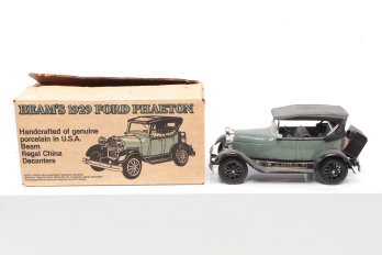 Jim Beam 1929 Ford Model A Phaeton Full Decanter Rare