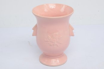 Large Vintage Pink McCoy Pottery Vase Planter