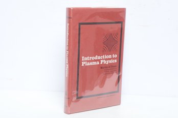 Physics & Engineering: Introduction To Plasma Physics By Martin A. Uman, 1964 HC