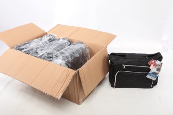 4 New: Ryco MOTTO Nursery Bags (RR15-9052) In Black