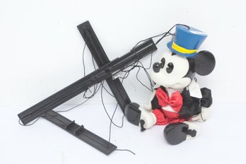 Vintage Mickey Mouse Marionette Puppet