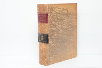 1956 Real Academia Espanola Diccionario De La Lengua Espanola Madrid Espasa Calpe Full Leather Eighth Edition
