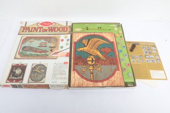 Two Vintage Paint By Number Sets