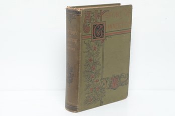 Signed Inscription1887A History Of Connecticut Decorative Cloth  Elias Benjamin Sanford