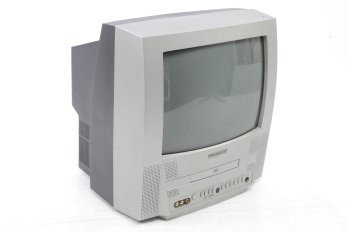Vintage 13' Magnavox TV W/Built-In DVD Player (Model: MWC13D5