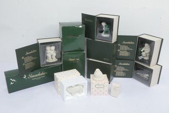 Lot Of Assorted Snowbabies Including Easter