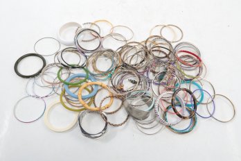 Large Lot Of Bangles