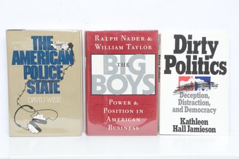 Political Science & Corporate Power: The American Police State, The Big Boys, Dirty Politics, HC DJ