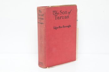 Circa 1920, Burroughs Edgar Rice The Son Of Tarzan New York Grosset Dunlap Illustrated