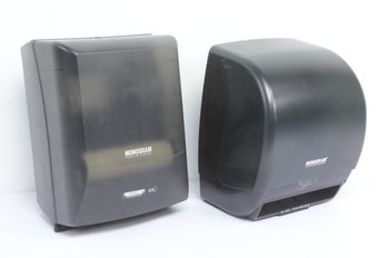 2 Pre-Owned Touchless Monogram Brand Paper Towel Dispensers